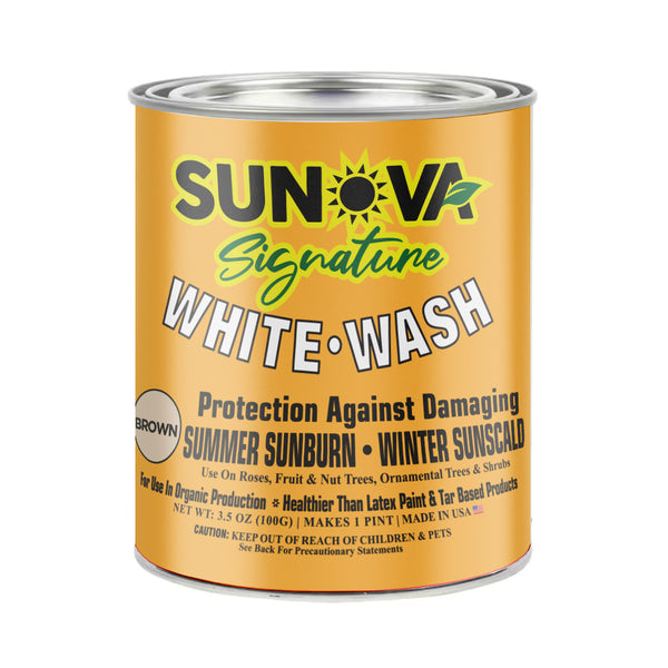 SUNOVA Signature, Organic, White Wash Tree Paint (1 Pint)